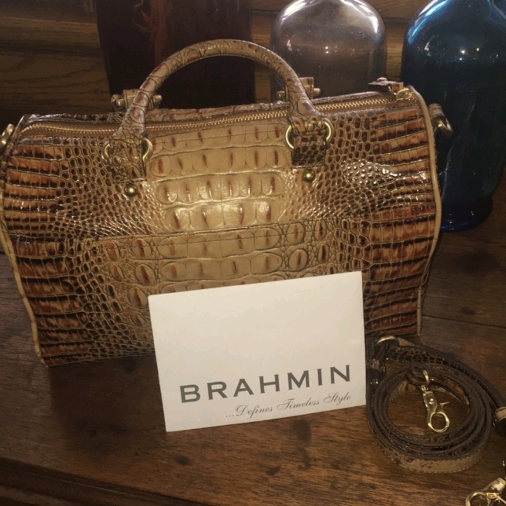 Brahmin Brooke toasted almond
